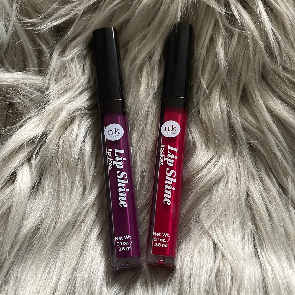 nk makeup Lip Shine Lip Gloss - Bundle